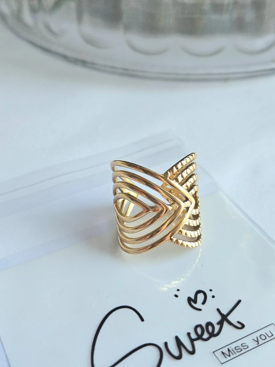 Anillo de acero inoxidable de moda – photo 3